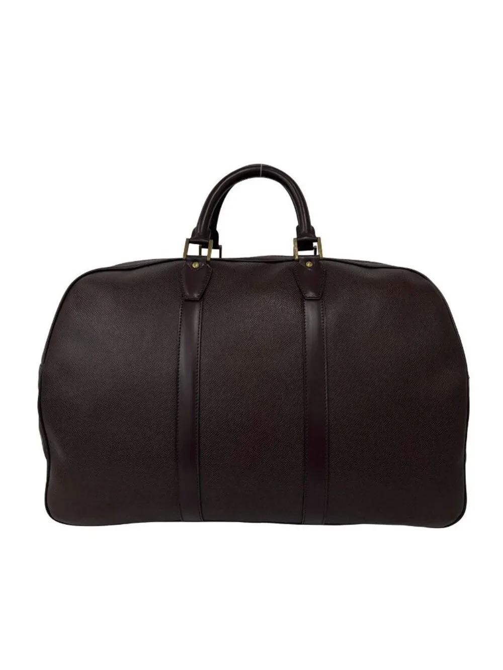 Louis Vuitton Vintage Kendal PM Taiga Leather 2-Way Boston Bag Acajou